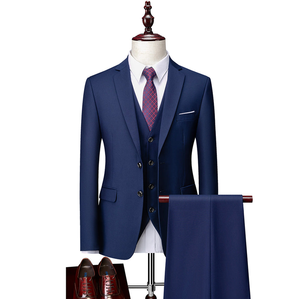 Herren Anzug 3-teilig Slim Fit | Hochzeitsgäste Modern