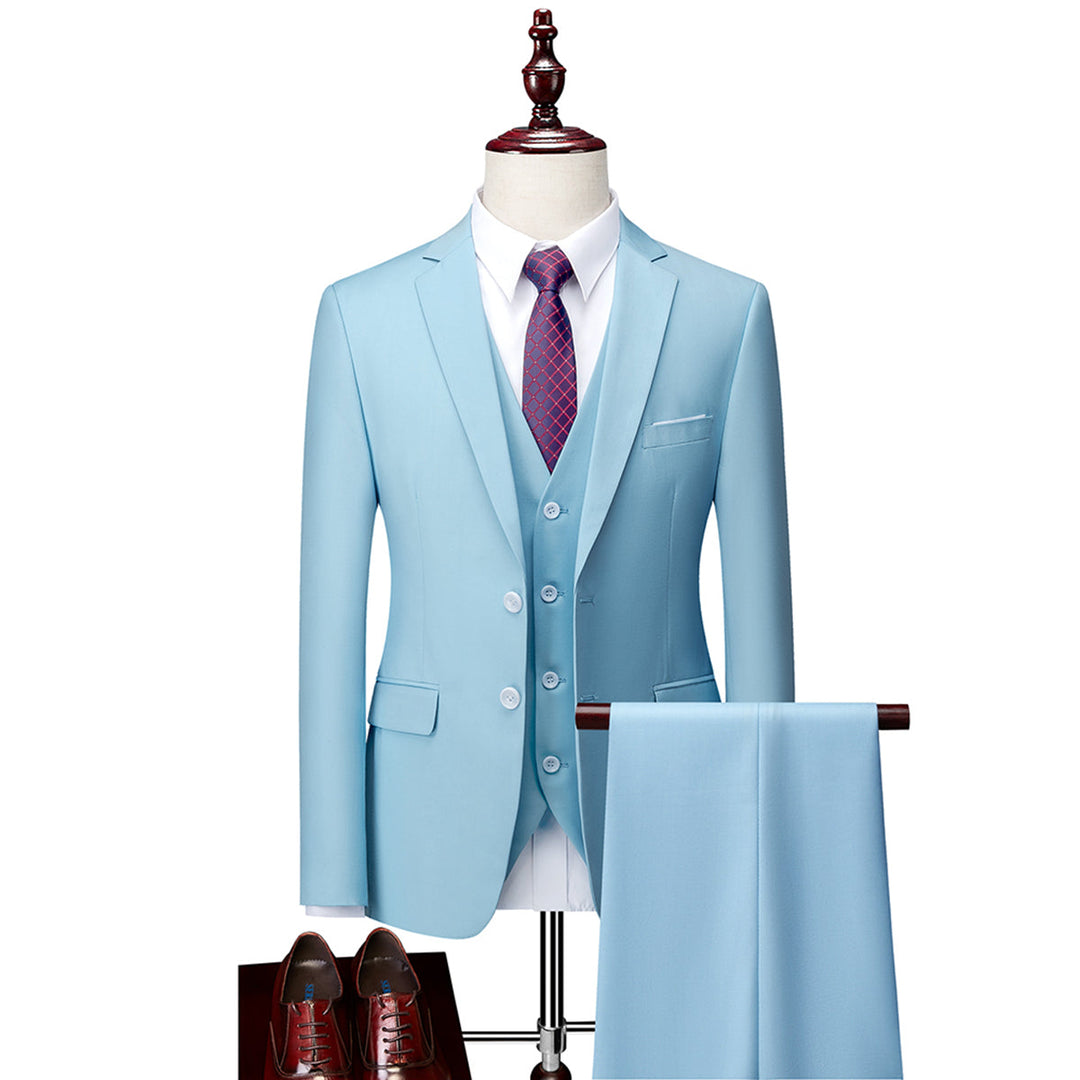 Herren Anzug 3-teilig Slim Fit | Hochzeitsgäste Modern
