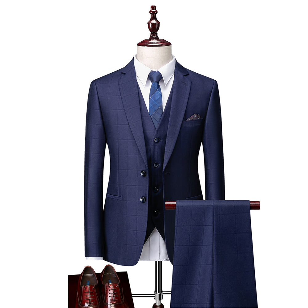 Herren Anzug 3-teilig Slim Fit | Hochzeitsgäste Formeller