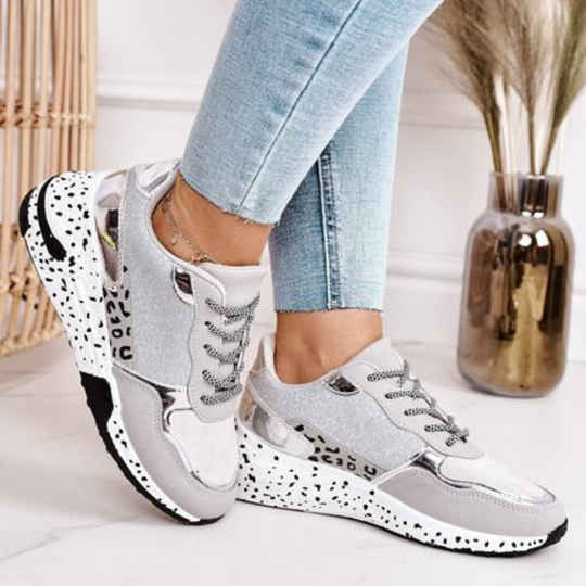 Damen Bequeme Sport Sneakers | Atmungsaktiv