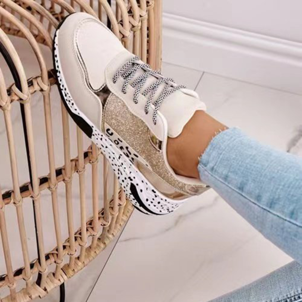 Damen Bequeme Sport Sneakers | Atmungsaktiv