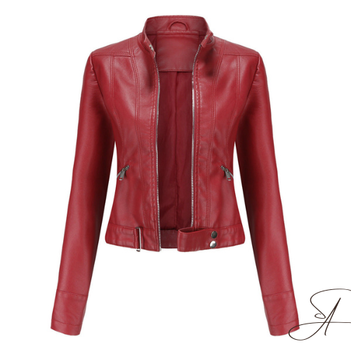 Roza - Elegante Lederjacke