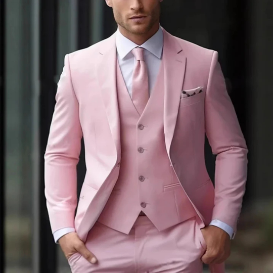 Herren Anzug 3-teilig Slim Fit | Hochzeitsgäste Für Festliche Anlässe