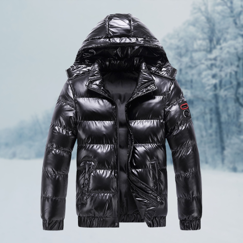 Winterjacke Herren | Mit Kapuze und Reißverschluss