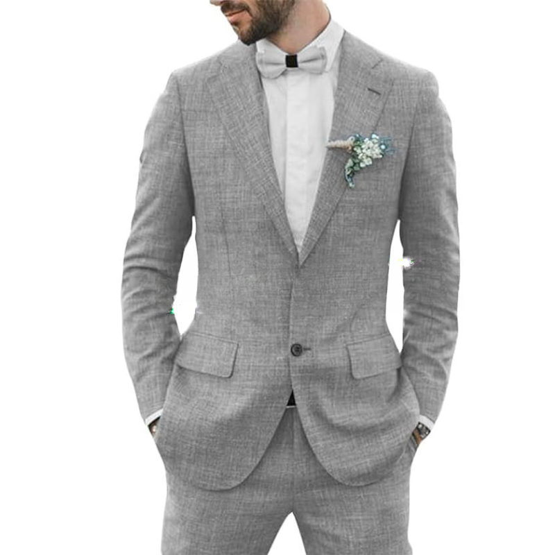 Herren Moderner Hochzeitsanzug | Schmaler Schnitt