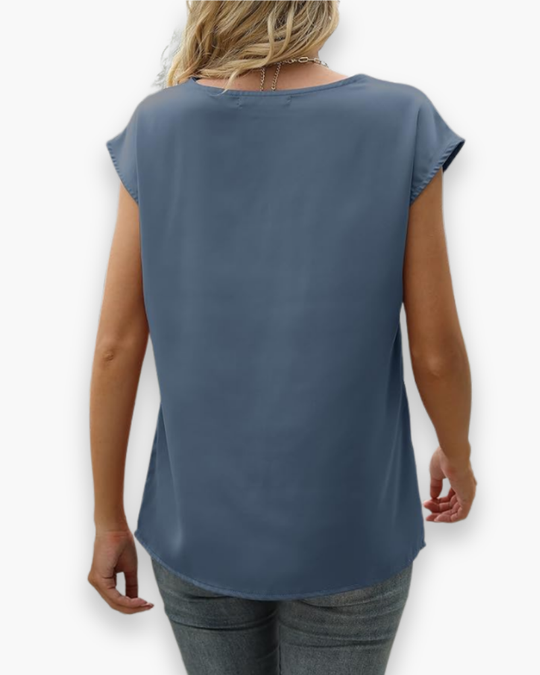 Damen Top ohne Ärmel | V-Ausschnitt