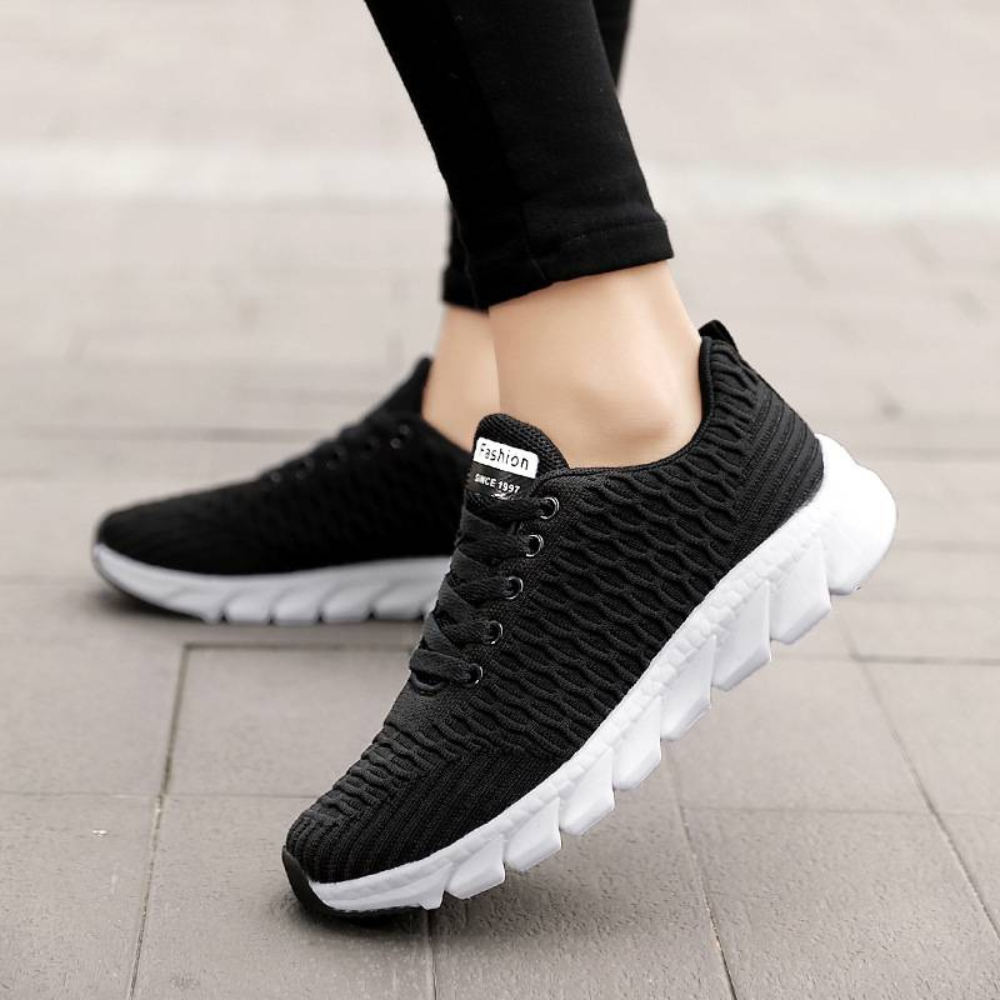 Damen Bequeme Sneaker | Mit Weicher Polsterung