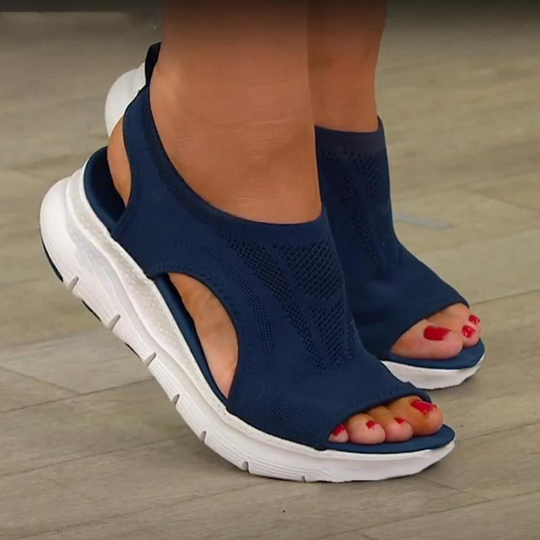Damen Bequeme Slip-on Sandalen | Sportlich