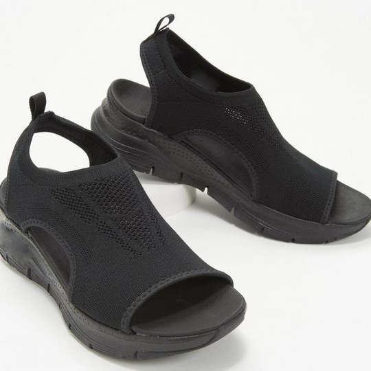 Damen Bequeme Slip-on Sandalen | Sportlich