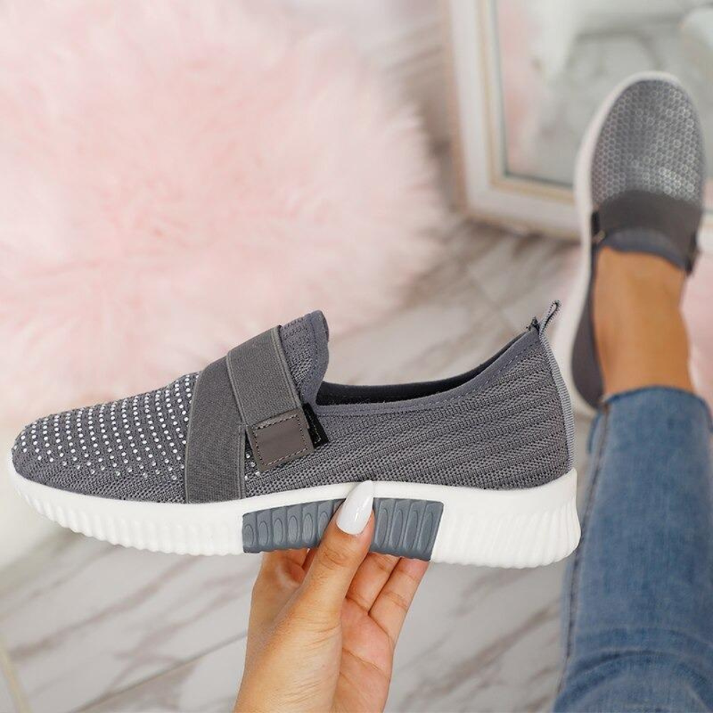 Damen Atmungsaktive Sneakers | Glamourös und Komfortabel