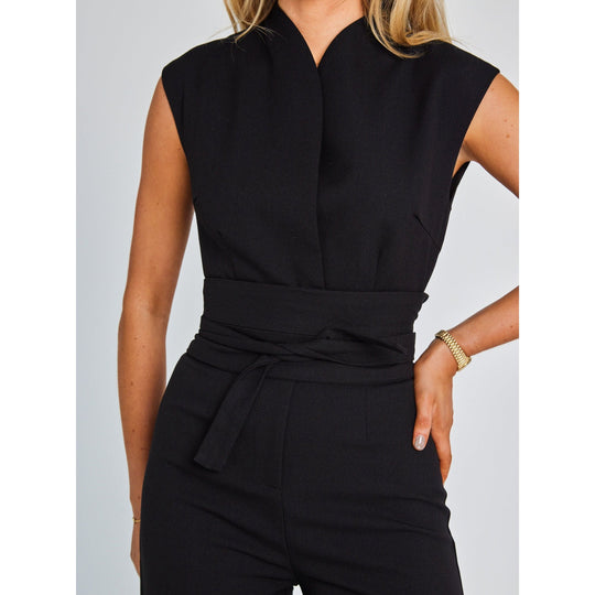 Jacqueline - Jumpsuit Mit Eleganten Weiten Beinen