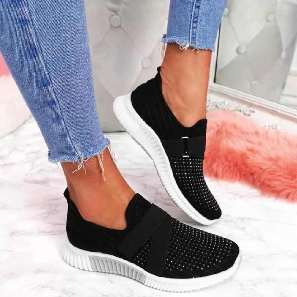 Damen Atmungsaktive Sneakers | Glamourös und Komfortabel