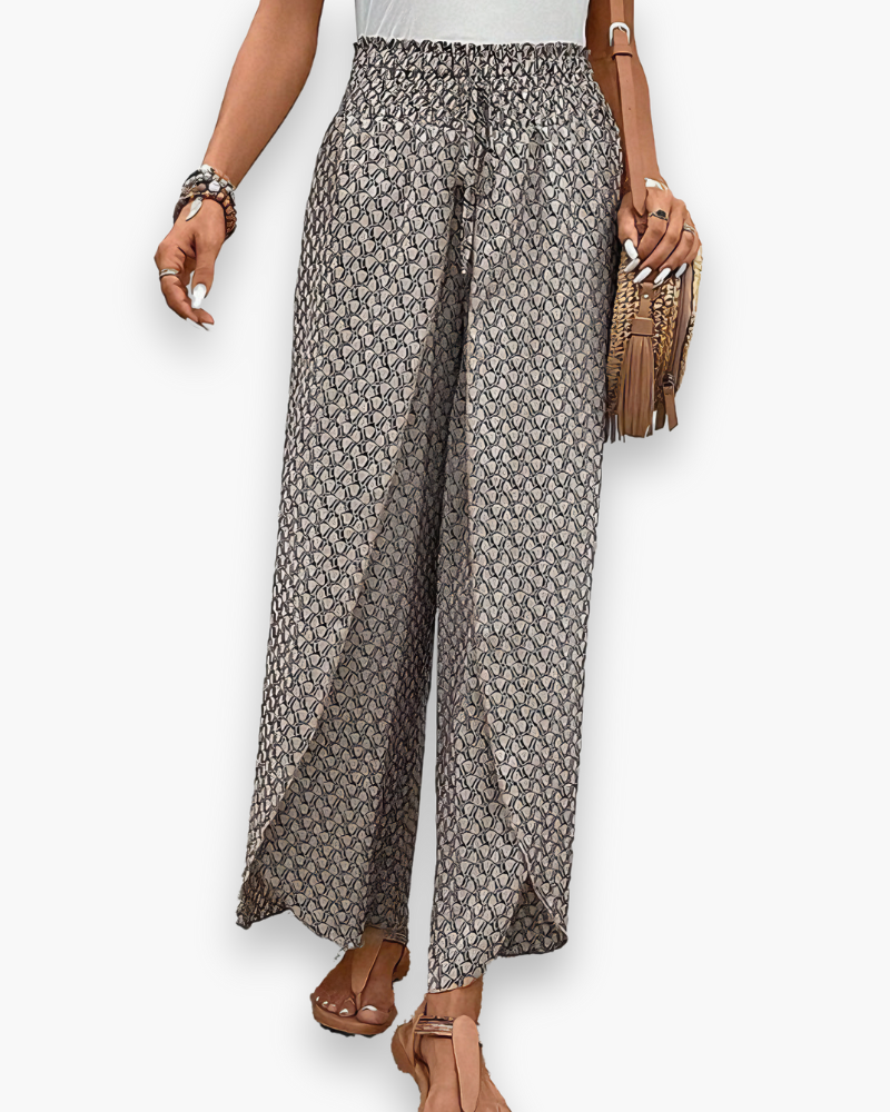 Damen Entspannte Weitbeinhose | Modernes Design und Komfort