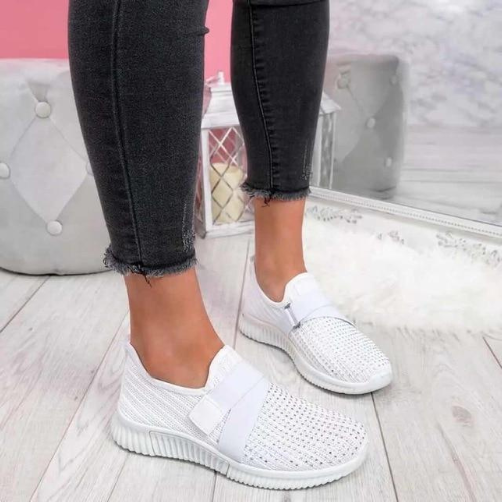 Damen Atmungsaktive Sneakers | Glamourös und Komfortabel