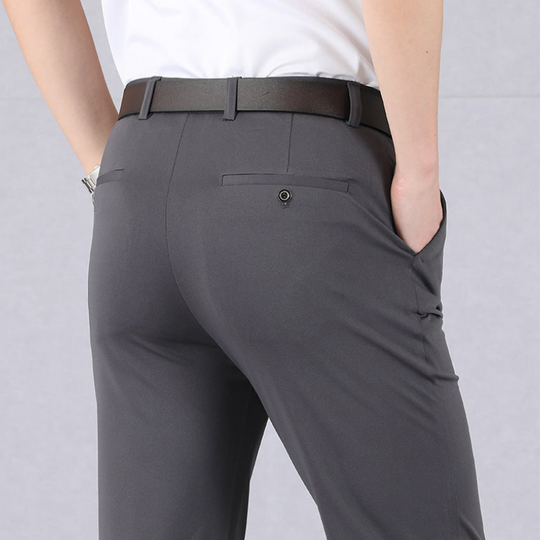 Hosen Herren Klassische Anzughose | Gerade Passform