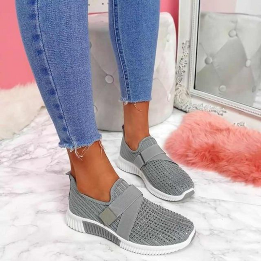 Damen Atmungsaktive Sneakers | Glamourös und Komfortabel