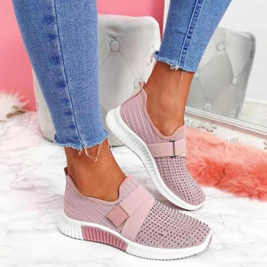 Damen Atmungsaktive Sneakers | Glamourös und Komfortabel