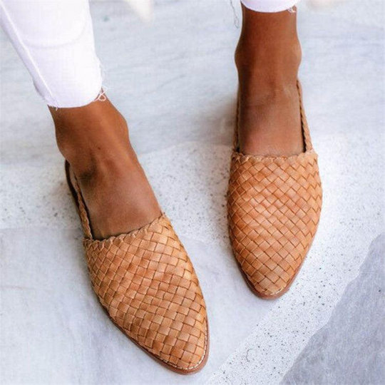 Damen Elegante Geschlossene Schuhe | Flach