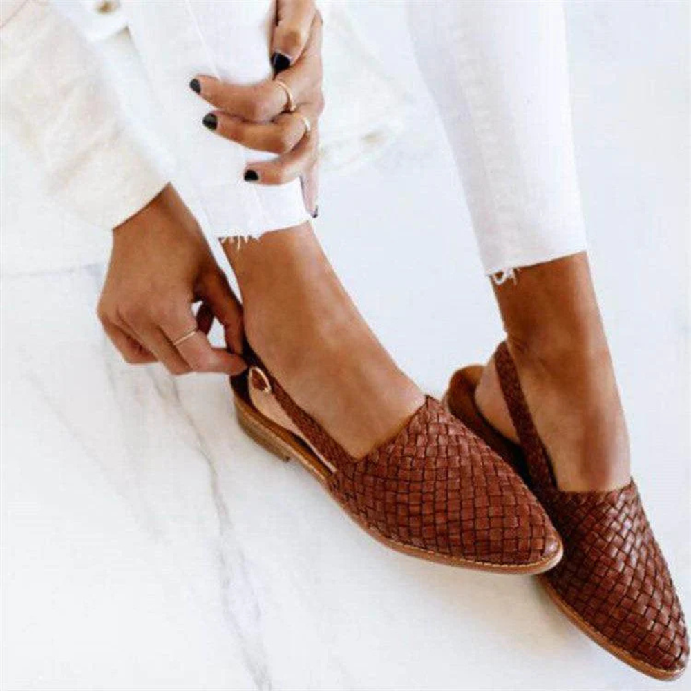 Damen Elegante Geschlossene Schuhe | Flach