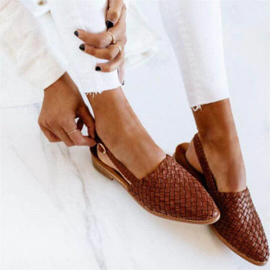 Damen Elegante Geschlossene Schuhe | Flach