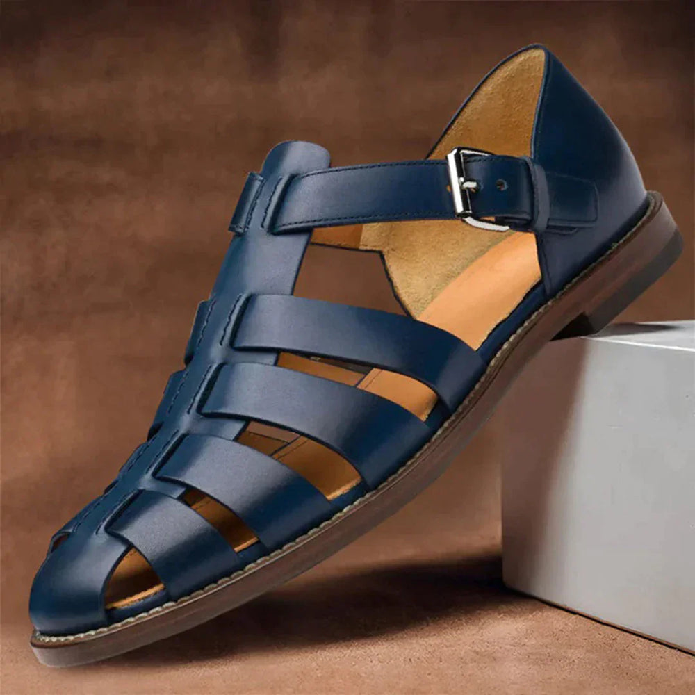 Felix - Kunstleder-Sommersandalen Für Herren