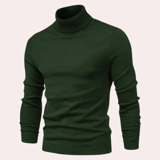 Ethan - Lässiger Rollkragenpullover Für Herren