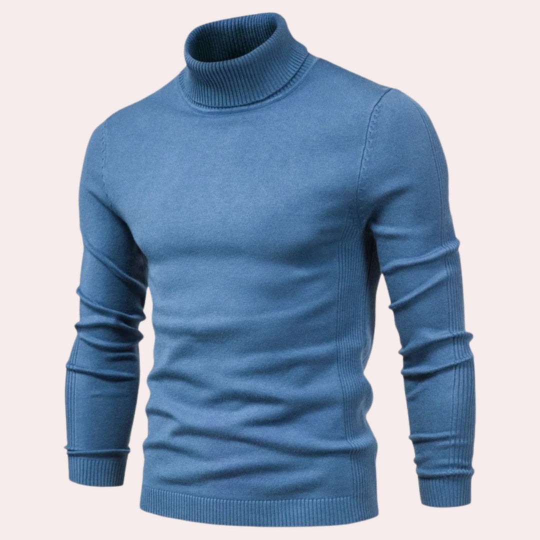 Ethan - Lässiger Rollkragenpullover Für Herren