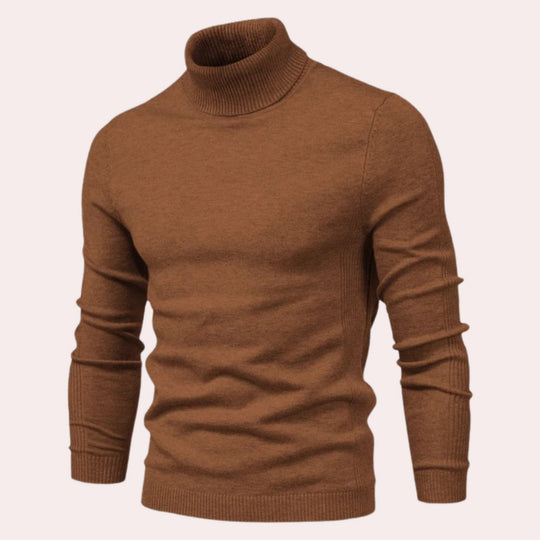 Ethan - Lässiger Rollkragenpullover Für Herren