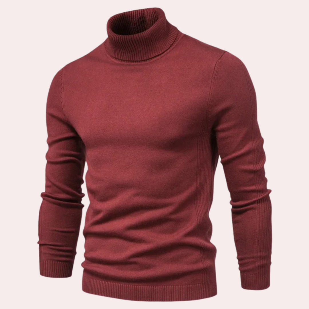 Ethan - Lässiger Rollkragenpullover Für Herren