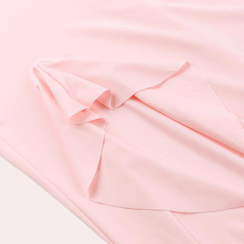 Abendkleid Damen Maxi | Ärmellos mit V-Ausschnitt und Seitenschlitz