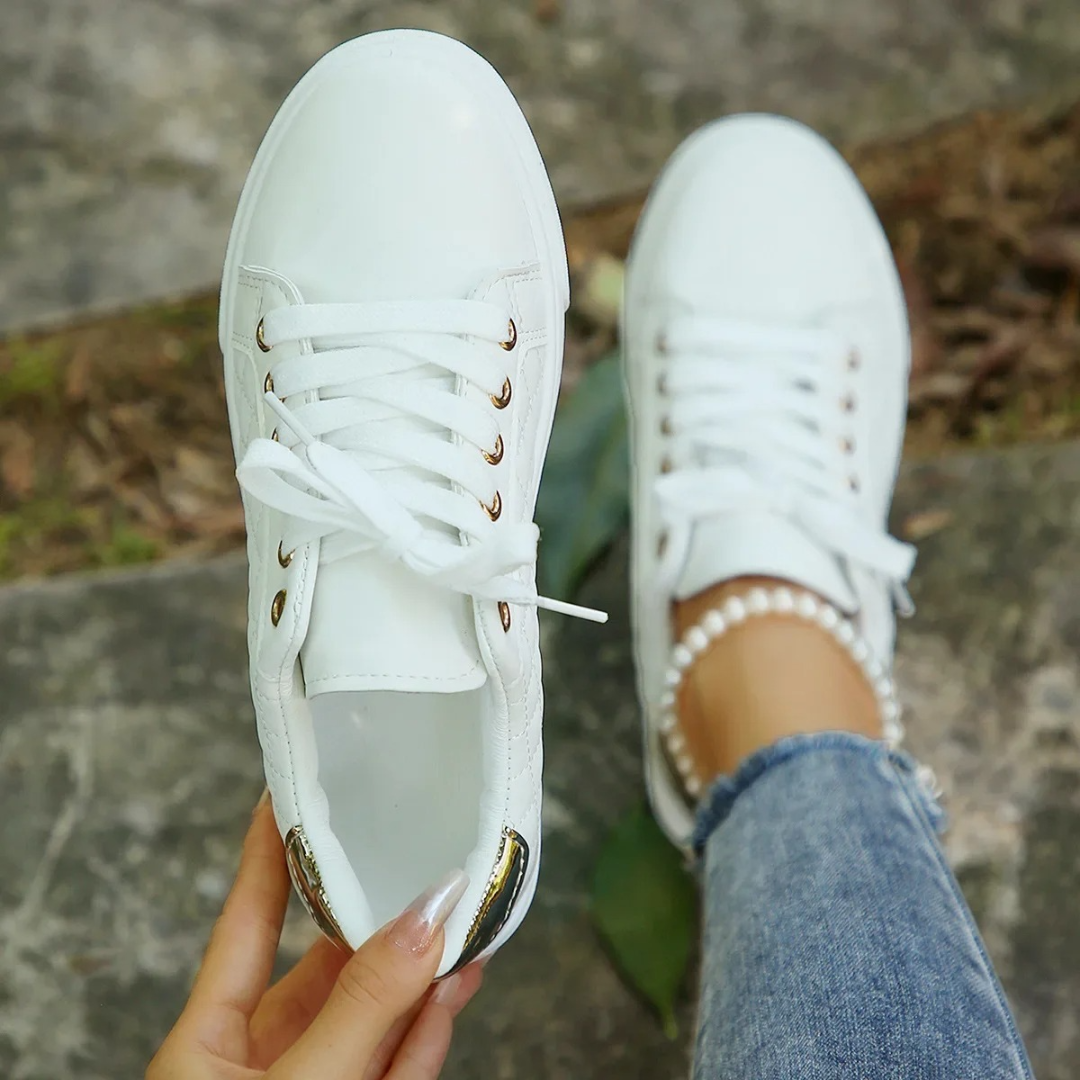 Damen Bequeme Gesteppt Sneakers | Klassisch und Komfortabel 5