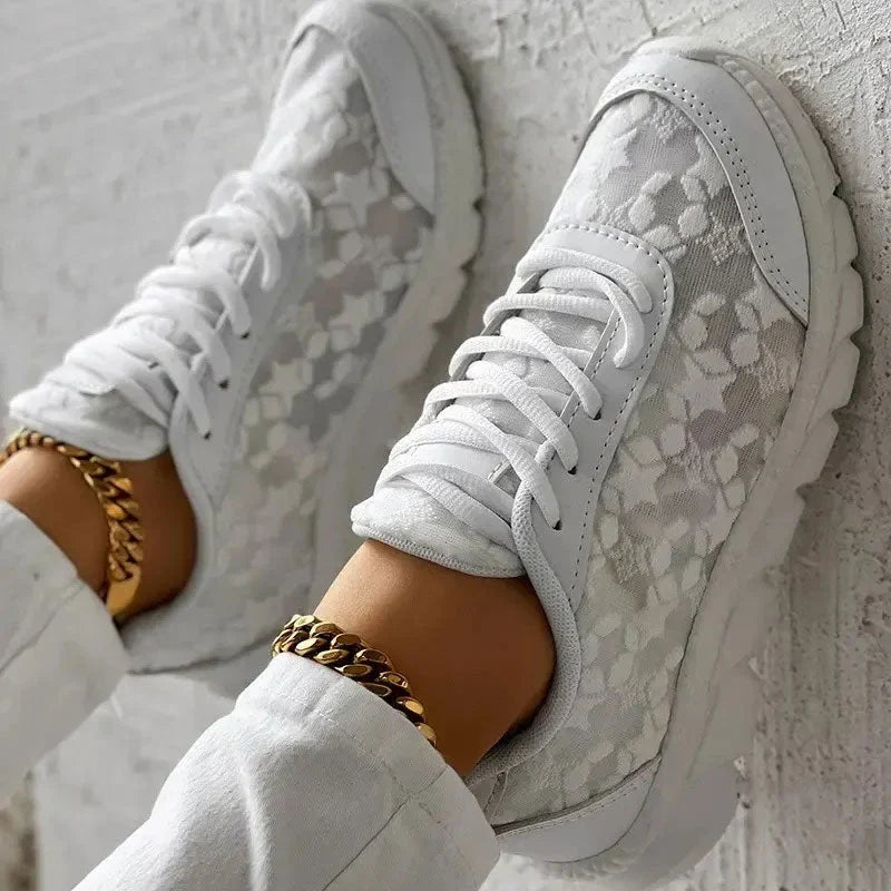 Damen Bequeme Sneakers | Luxuriös und Atmungsaktiv 1
