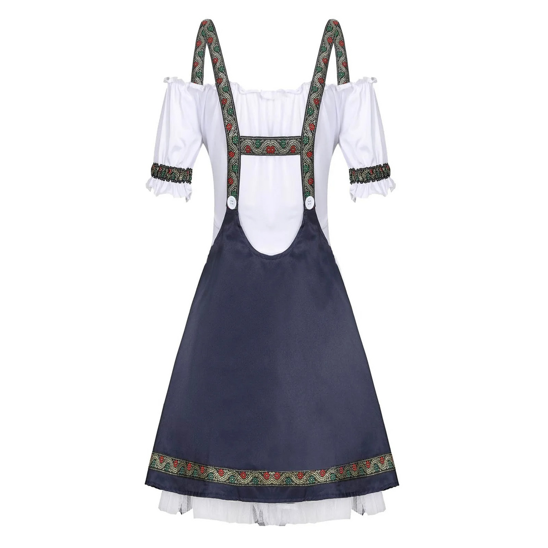 Damen Mini-Trachtenkleid im Kontrastdesign | Modern Traditionell