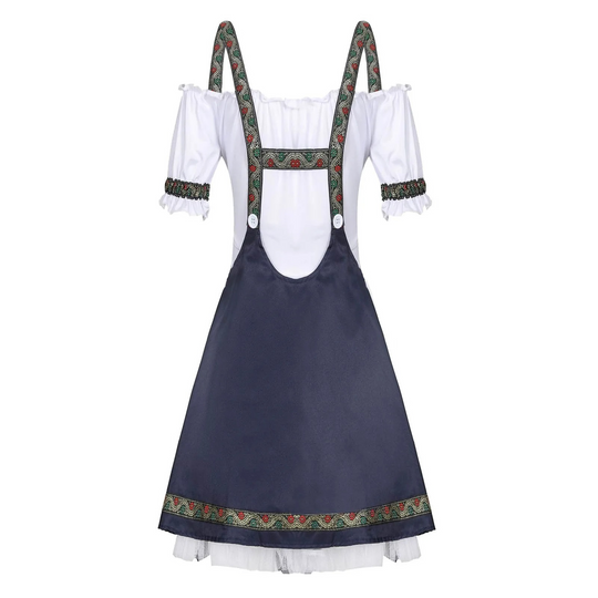 Damen Mini-Trachtenkleid im Kontrastdesign | Modern Traditionell