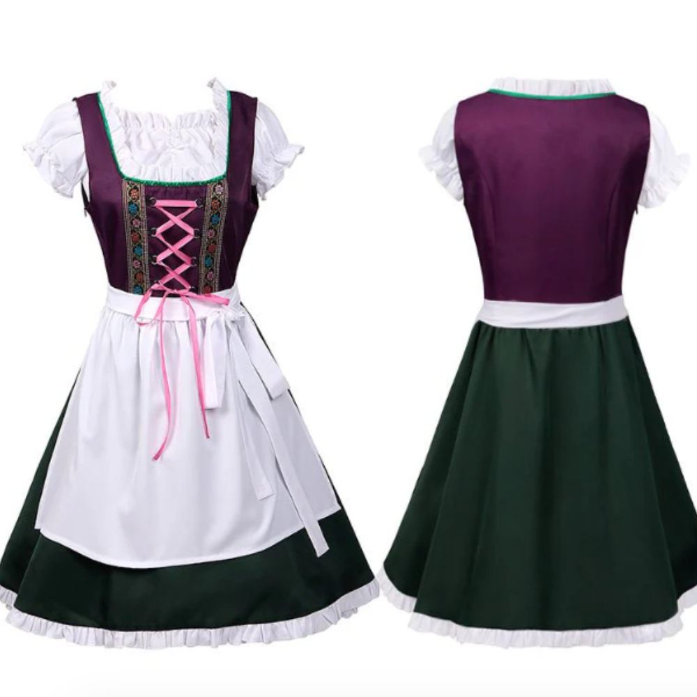 Damen Traditionelles Elegantes Dirndlkleid | Festlich