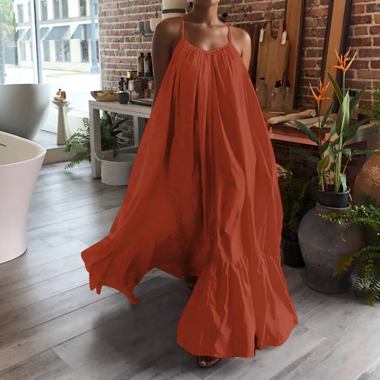 Stilvolles Kleid mit Spaghettiträgern für Moderne Damen