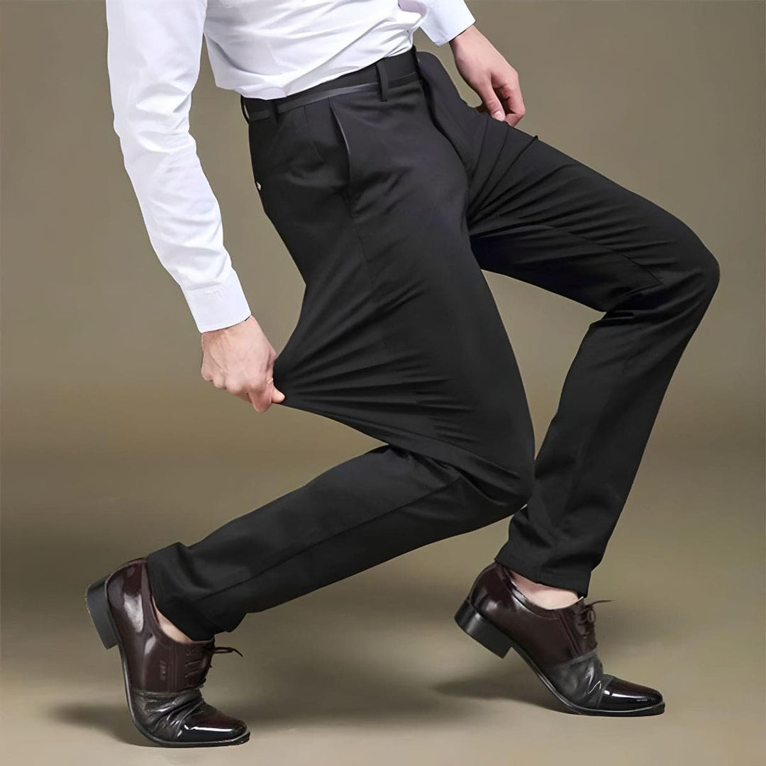Hosen Herren Klassische Anzughose | Gerade Passform