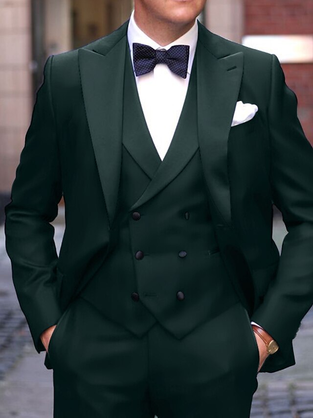 Herren Anzug Slim Fit 3-teilig | Hochzeitsgäste Mit Weste