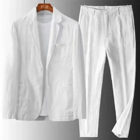 Herren Anzug 2-teilig Slim Flit | Hochzeitsgäste Locker geschnittenes Sakko und Hose