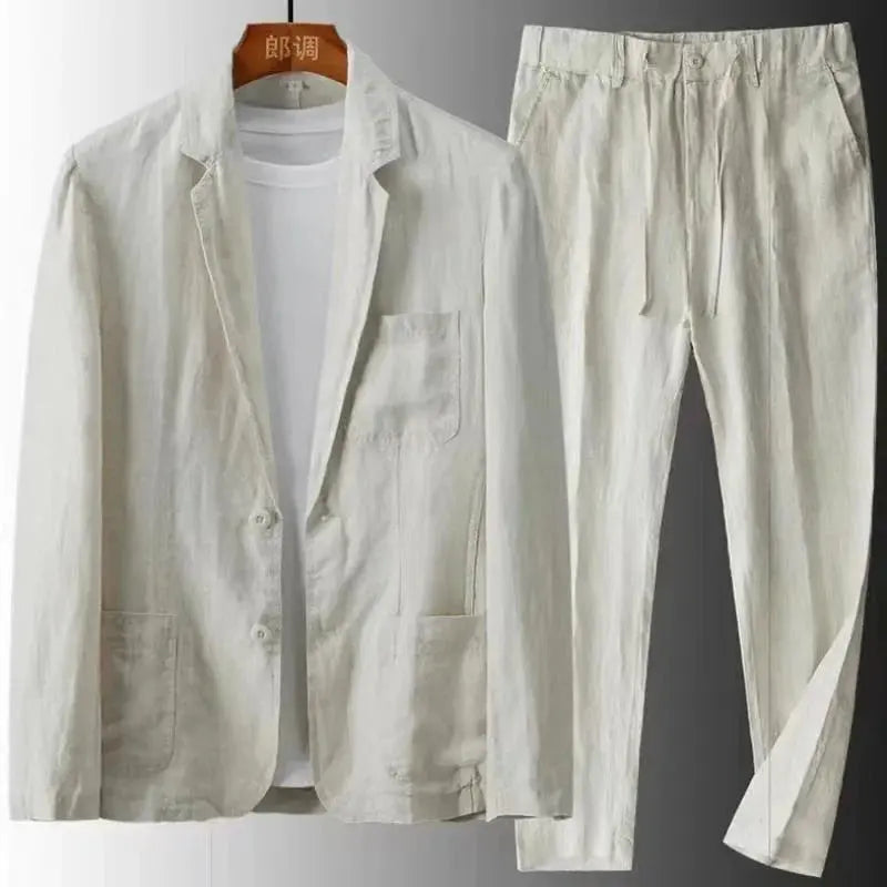 Herren Anzug 2-teilig Slim Flit | Hochzeitsgäste Locker geschnittenes Sakko und Hose