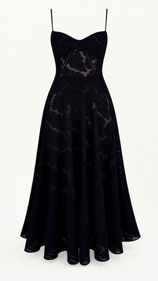 Damen Brautkleid mit Herz Ausschnitt und Spaghettiträgern | Maxi