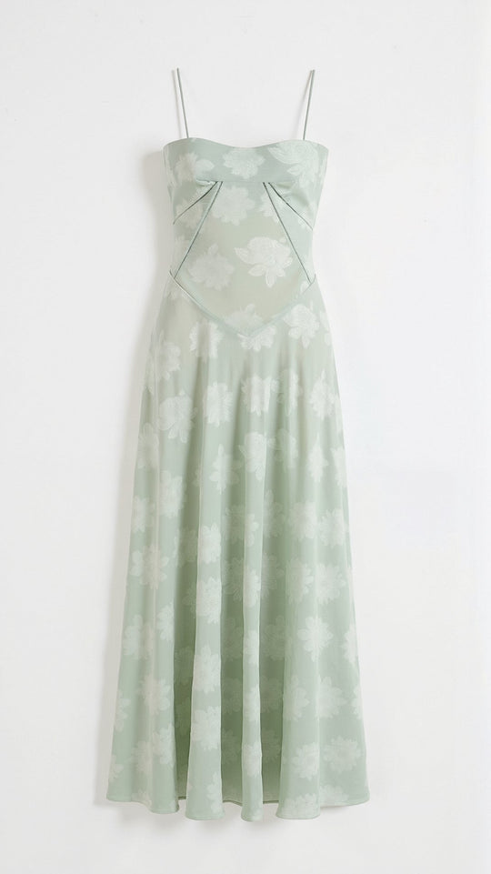 Damen Brautkleid mit Herz Ausschnitt und Spaghettiträgern | Maxi