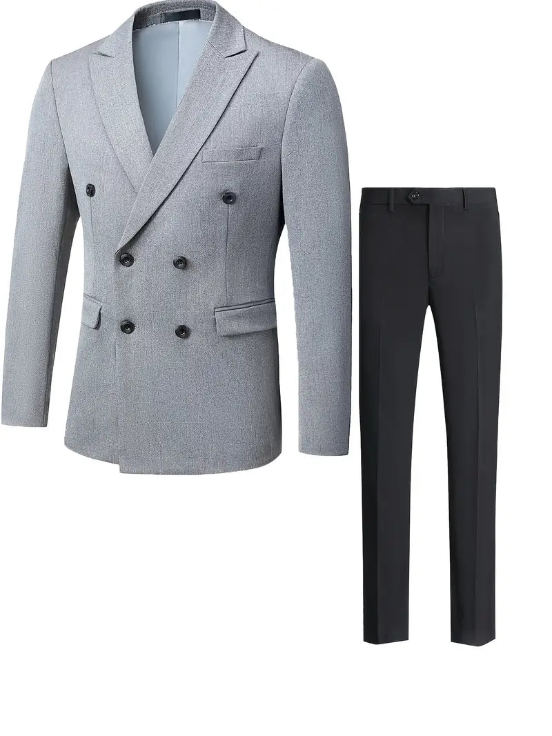 Herren Anzug 2-teilig Slim Fit | Maßgeschneiderter Look für Hochzeitsgäste und Feiern