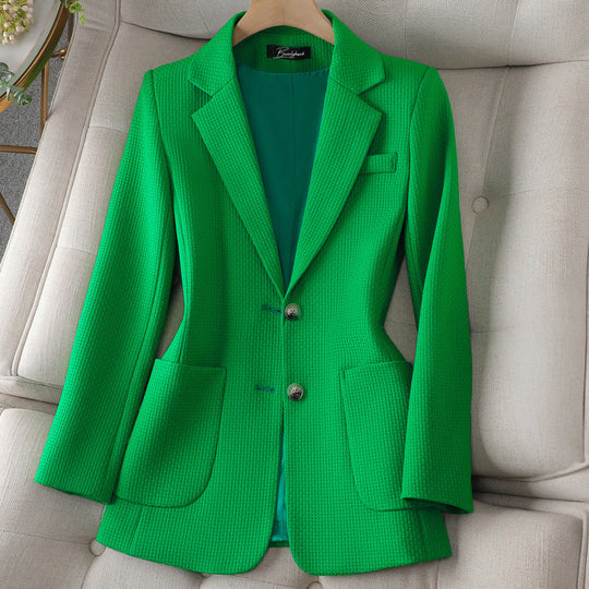 Damen Blazer mit Reverskragen | Hüftlang