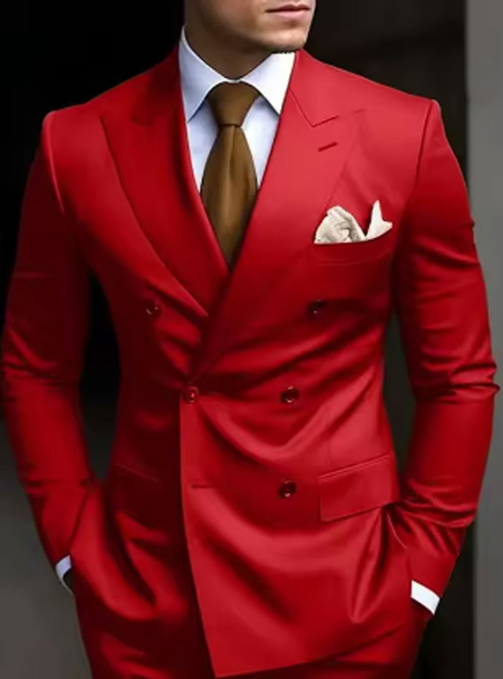 Herren Zweireihiger Anzug Festlich | Elegant & Modern