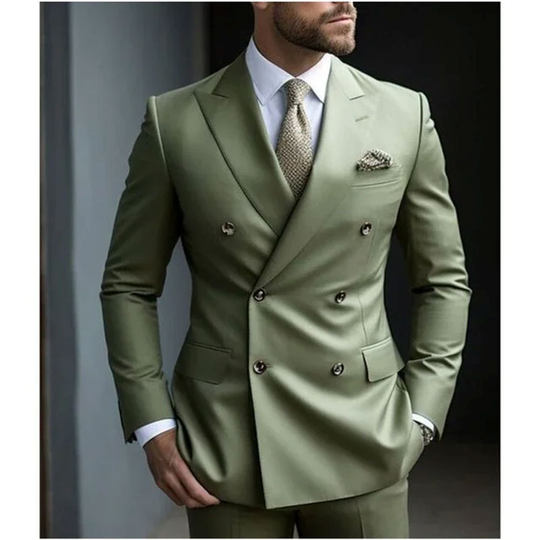 Herren Anzug Zweiteilig Zweireiher | Elegant & Ausdrucksstark