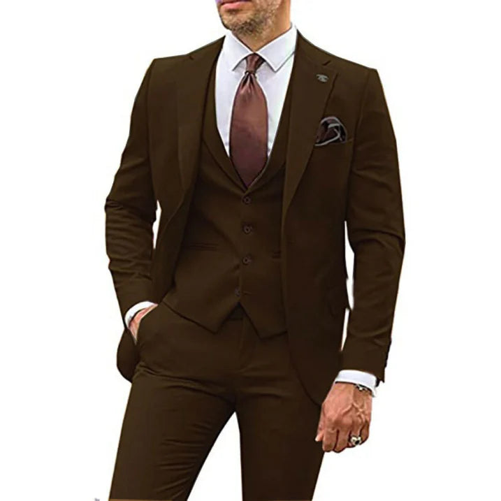 Herren Anzug Dreiteilig Slim Fit | Modern & Festlich