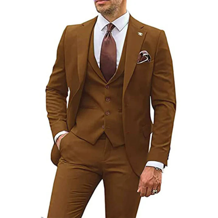 Herren Anzug Dreiteilig Slim Fit | Modern & Festlich
