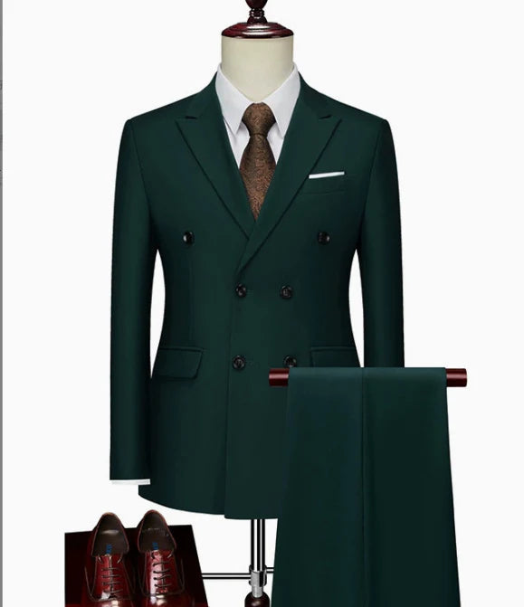 Herren Anzug 2-teilig Slim Fit | Maßgeschneiderter Look für Hochzeitsgäste und Feiern