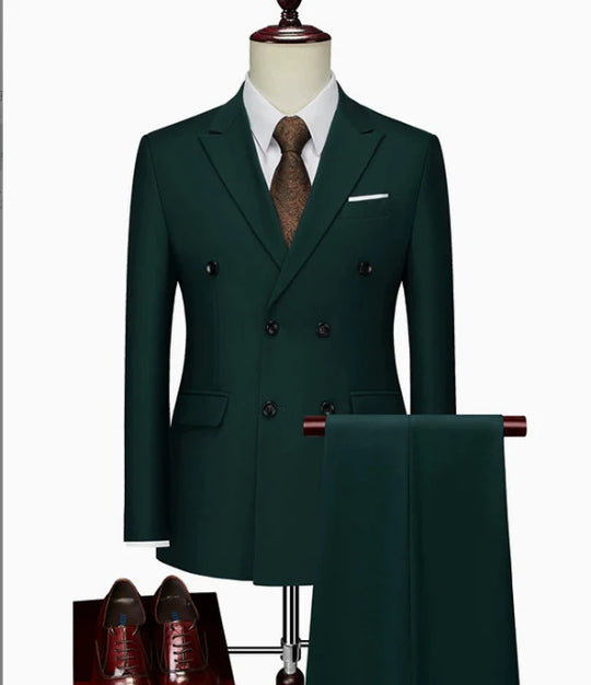 Herren Anzug 2-teilig Slim Fit | Maßgeschneiderter Look für Hochzeitsgäste und Feiern